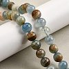 Natural Blue Calcite Beads Strands G-H312-C02-10mm-1