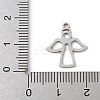 201 Stainless Steel Pendants STAS-S157-01F-P-3
