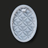 DIY Embossed Flower Pattern Pendant Silicone Molds LS-DIY-G079-01G-3