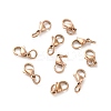 304 Stainless Steel Lobster Claw Clasps LS-STAS-K155-B-11RG-1