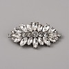 Alloy Crystal Rhinestone Shoe Decoration AJEW-WH0248-224A-P-1