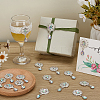 16Pcs Alloy Rhinestone Cabochons FIND-FG0004-26C-4