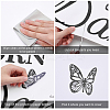 Rectangle PVC Wall Stickers DIY-WH0228-185-6
