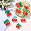 10Pcs 2 Styles Transparent Acrylic Pendants OACR-YW0001-62-5
