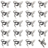 120Pcs Tibetan Style Alloy Beads FIND-SC0017-95AS-1