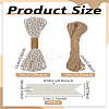 100Pcs Cardboard Paper Thank You Gift Tags CDIS-LP0001-26B-2