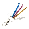 Aluminum Crochet Hooks & Alloy Pendant Decorations KEYC-JKC01417-01-5
