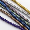 Electroplate Non-magnetic Synthetic Hematite Beads Strands G-J216F-M-1