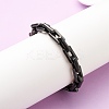 304 Stainless Steel Link Chain Bracelets for Men Women BJEW-C124-01B-1