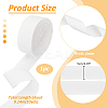 10 Yards Polycotton Wide Ribbons SRIB-WH0011-158-2