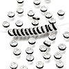 Brass Grade A Rhinestone Spacer Beads RB-A014-Z6mm-02S-1