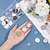 DIY Blank Dome Brooch Making Kit STAS-DC0015-37-3