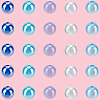 5 Colors Transparent Acrylic Beads MACR-PA0001-03C-01-6
