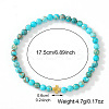 Bohemian Natural Imperial Jasper Round Beads Stretch Bracelets LS-NO3013-5-2