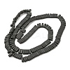 Electroplated Non-magnetic Synthetic Hematite Beads Strands G-C106-B01-14A-2