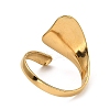304 Stainless Steel Open Cuff Rings RJEW-Z018-16G-3