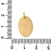 304 Stainless Steel Pendants STAS-B102-09D-G-3