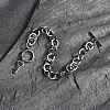 Tarnish Resistant 304 Stainless Steel Cable Chain Bracelets BJEW-P237-08P-2