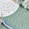 500Pcs Iron Crimp Beads Covers IFIN-ME0001-23B-5