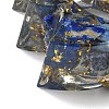 Natural Lapis Lazuli & Resin Candle Holder Molds DJEW-H012-03D-4