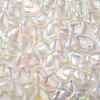 UV Plating Luminous Transparent Acrylic Beads OACR-P010-11C-3