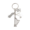 Music Theme Alloy Keychain KEYC-FS00029-02-1
