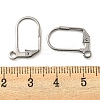 Non-Tarnish 304 Stainless Steel Leverback Earring Findings STAS-P360-02B-P-3