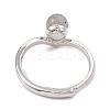 Natural Labradorite Adjustable Rings RJEW-G273-11P-01-3