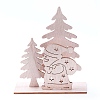 Undyed Platane Wood Home Display Decorations LS-DJEW-F006-03-1