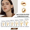 60Pcs 6 Style 304 Stainless Steel Lobster Claw Clasps STAS-BBC0001-03-2