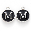 Platinum Plated Alloy Charms LS-ENAM-S118-02M-P-1