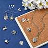 Unique Valentines Day Gift Ideas for Girlfriend Tibetan Style Alloy Pendants TIBEP-CJ0001-07-6