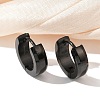 304 Stainless Steel Polishing Effect Hoop Earrings EJEW-M001-31EB-1