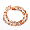 Dyed Natural Carnelian Beads Strands G-F465-22-3