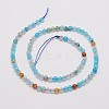 Natural Agate Bead Strands G-G882-4mm-C02-1-2