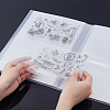 PP Plastic DIY Transparent Photo Album Scrapbooking AJEW-WH0223-26-3