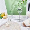 Alloy Crystal Ball Holders ODIS-WH0106-18P-4
