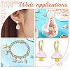 20Pcs 10 Styles Alloy Enamel Pendants ENAM-FP0002-55-7