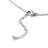 Non-Tarnish Stainless Steel Pendants Necklaces NJEW-K267-01D-P-3