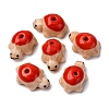 Handmade Bright Glazed Porcelain Beads PORC-CJC0009-03A-1