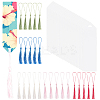 25Pcs Arrow Transparent Blank Acrylic Bookmarks DIY-CP0012-47-1