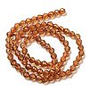 Transparent Glass Beads Strands GLAA-A014-03J-2