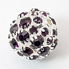 Brass Rhinestone Beads RB-Q165-5-1