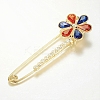 Alloy Glass Rhinestone Brooches LS-JEWB-G001-03-1