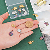 15Pcs 3 Colors 304 Stainless Steel Pendants STAS-CA0001-74-3