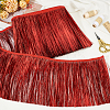 Polyester Tassel Ribbon OCOR-WH0045-38A-5