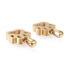 Ion Plating(IP) 304 Stainless Steel Pendants STAS-F253-11G-2