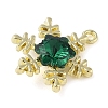 Alloy with Rhinestone Pendants ALRI-U001-02A-02-2