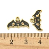 Halloween Theme Ion Plating(IP) 304 Stainless Steel Enamel Pendants STAS-M011-02B-3