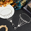 2Pcs Crystal Rhinestone Tennis Ring Bracelet BJEW-CN0001-17A-4